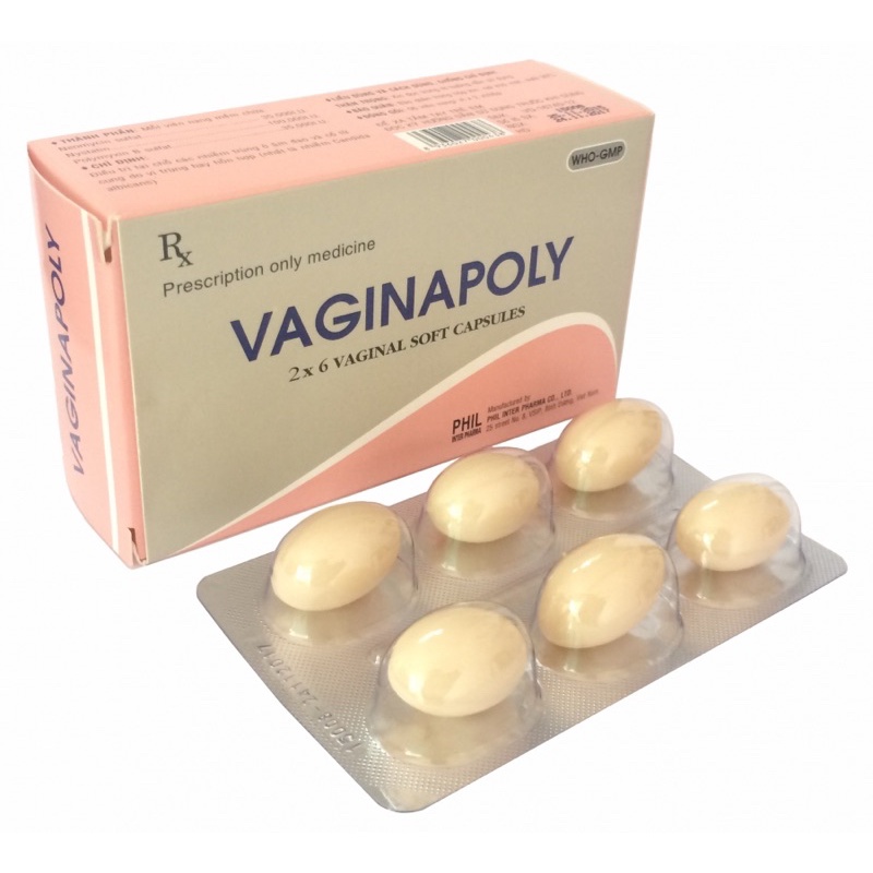 Ngứa viêm nấm PK siêu nhạy vỉ 6 viên