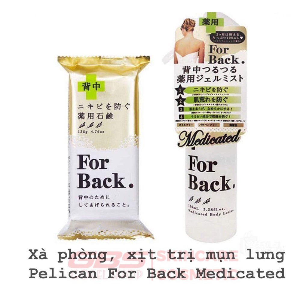 Chai Xịt Giảm Mụn Lưng  For Back 100ml