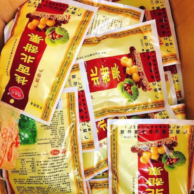 Hạt dẻ tách vỏ tẩm mật ong Quảng Tây  - Tiệm ăn vặt china