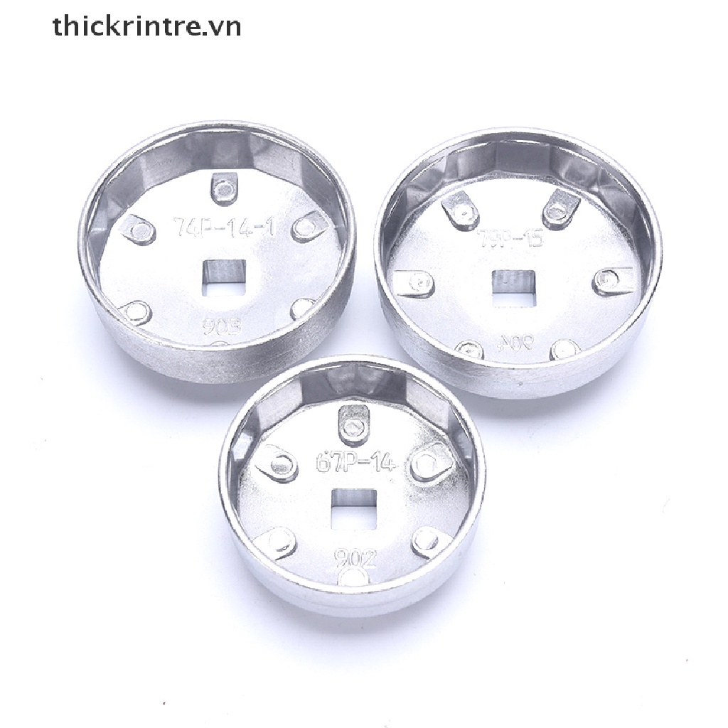 1 Dụng Cụ Tháo Nắp Lọc Dầu Bằng Nhôm Chuyên Dụng Cho Xe Hơi