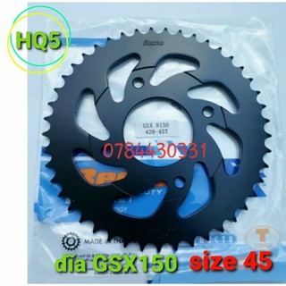 Dĩa gsx r150 recto, size 45, thái lan