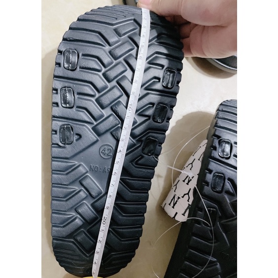 dép nam bản quai ngang NY chất liệu xốp siêu nhẹ chống trơn trượt