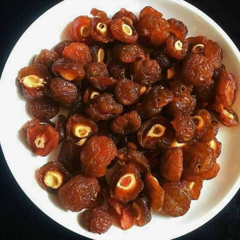 Đào Nâu Bổ Đôi Loại 1Lon 500gr ,  Hàng ngon nhà làm