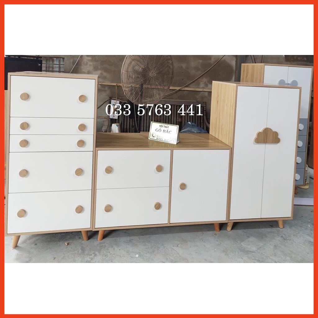 Tủ trẻ em kích thước 120x60cm gỗ MDF phủ melamine - INBOX CHỌN MẪU