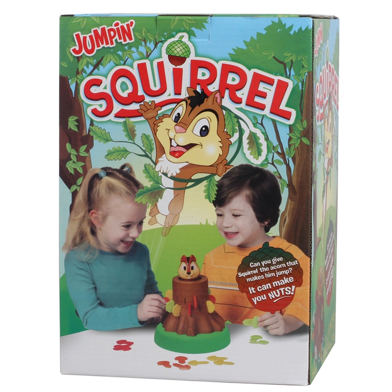 Đồ chơi thông minh game Jumpin Squirrel - Squirrel goes pop (Chú Sóc tinh nghịch)