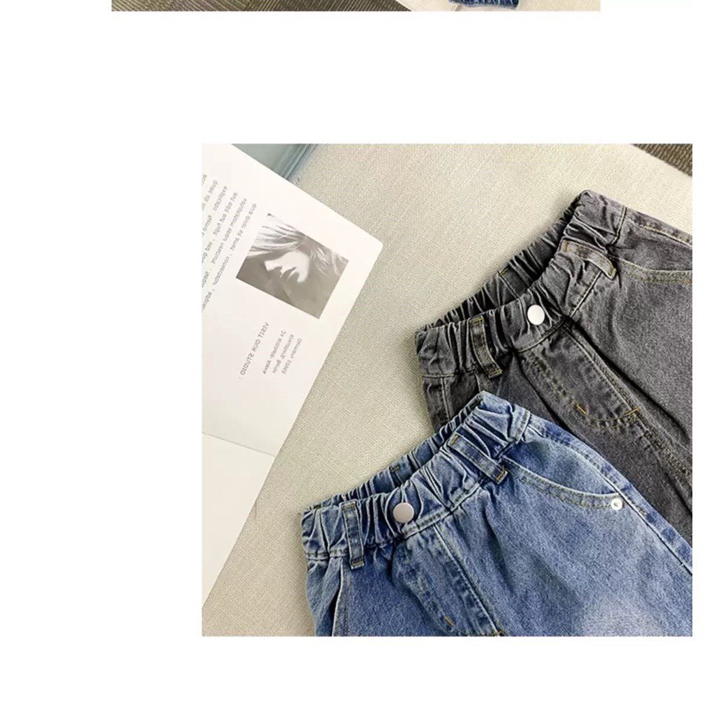 Quần Jean Trẻ Em Quần Bò Cho Bé Trai Và Bé Gái Từ 8Kg Đến 32Kg Mặc Đi Chơi Đi Học Thời Trang Trẻ Em Tin Store