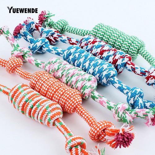 Đồ chơi gặm răng bằng dây dành cotton cho thú cưng