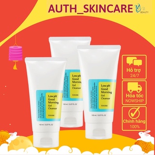 [BẢN NHẬP KHẨU]  [GIÁ SẬP SÀN] [Khuyến Mãi Sốc] Sữa Rửa Mặt Cosrx Low pH Good Morning Gel Cleanser Hàn Quốc 150ml