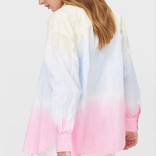 ÁO SƠ MI POPLIN TIE-DYE