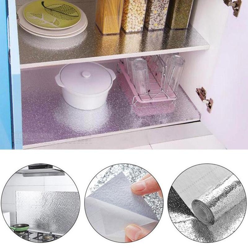 Nhãn dán lá nhôm chống bắn dầu tiện dụng cho nhà bếp