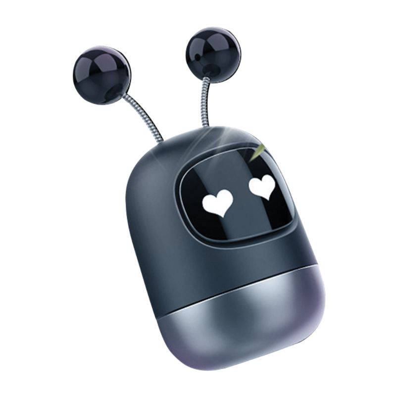 Máy Khuếch Tán Tinh Dầu Hình Robot Dễ Thương Cho Xe Hơi