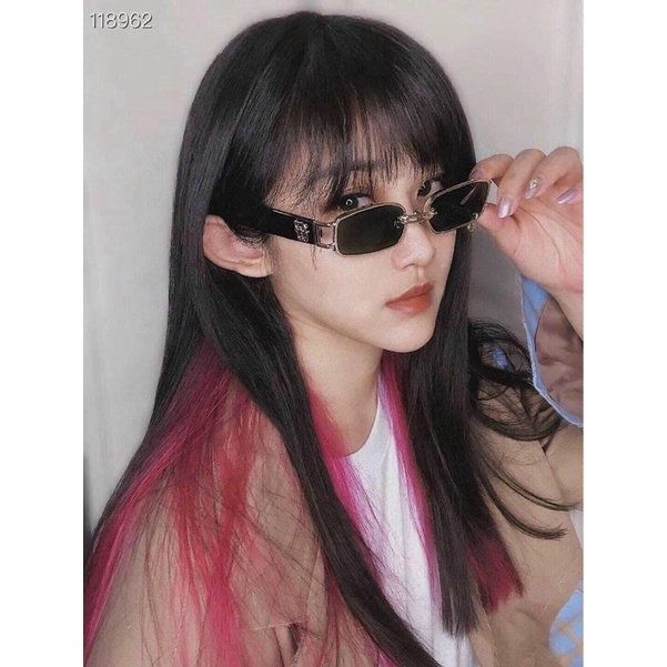 Kính mát thời trang GM dáng chữ nhật,phong cách hàn quốc trẻ trung dành cho cả nam và nữ.Phù hợp đeo đi chơi,chụp ảnh