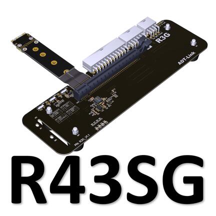 Giá Đỡ Đồ Họa Mở Rộng M.2 NVMe 25cm 50cm 32Gbs Cho ITX STX NUC