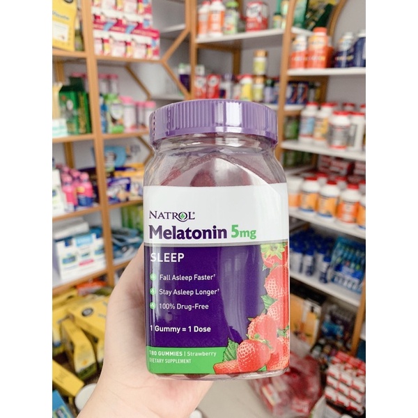 Kẹo ngủ Natrol Gummies Melatonin dinh dưỡng cải thiên giấc ngủ 10mg 140 viên hàng Mỹ • 𝑷𝒆𝒓𝒇𝒕𝒆𝒆 𝑺𝒕𝒐𝒓𝒆