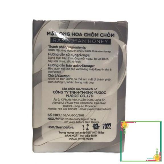 MẬT ONG 165G (HOA CHÔM CHÔM) ShopTaM_1