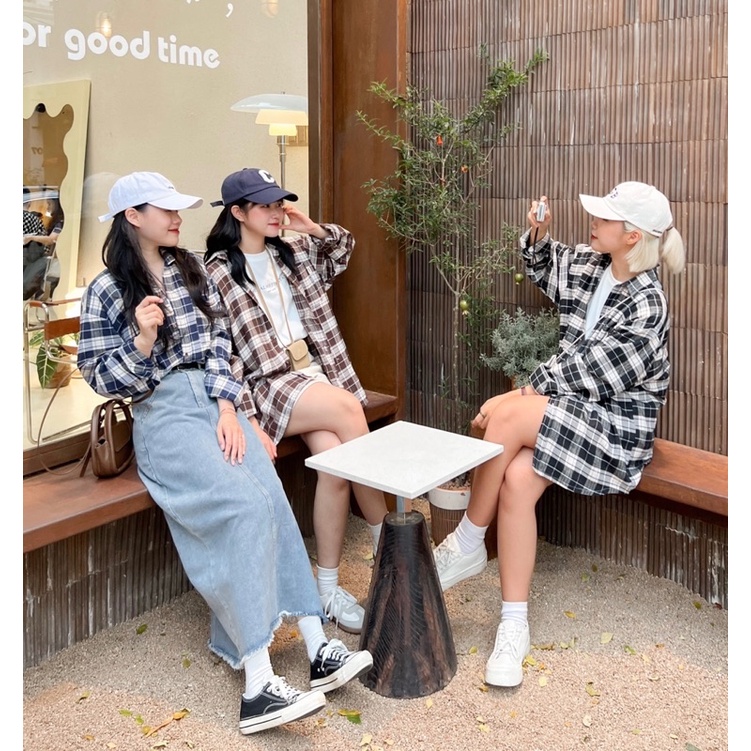 ÁO SƠMI CARO TAY DÀI