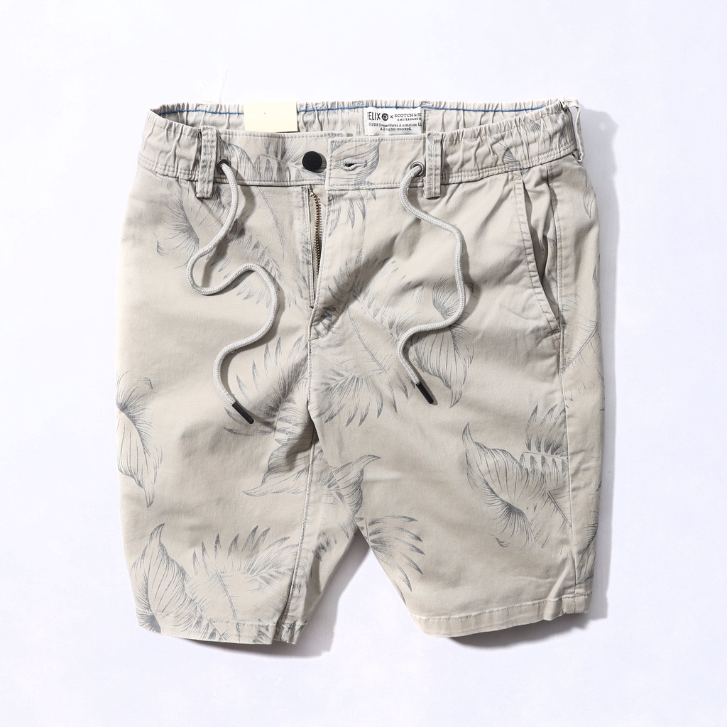 Quần short kaki nam họa tiết co giãn nhiều màu DILANO SKK04
