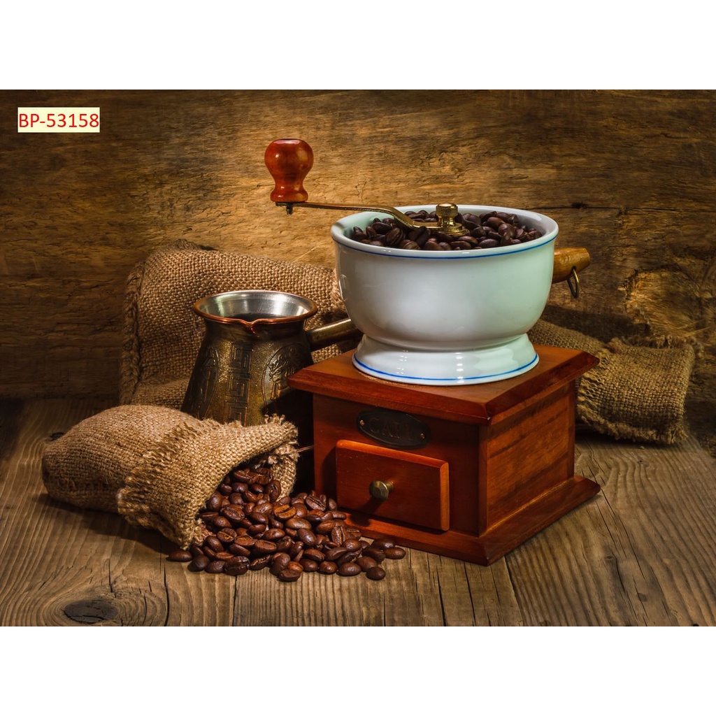 Tranh quán Trà chanh hình 3D dán lên tường theo mọi kích thước yêu cầu