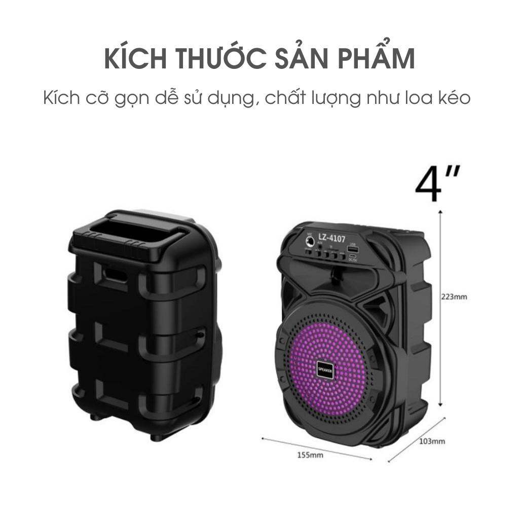 Loa Bluetooth Karaoke Công Suất Lớn, Loa Hát Karaoke Mini Hát Gia Đình BINTECH KA99 - Bảo Hành 1 Đổi 1