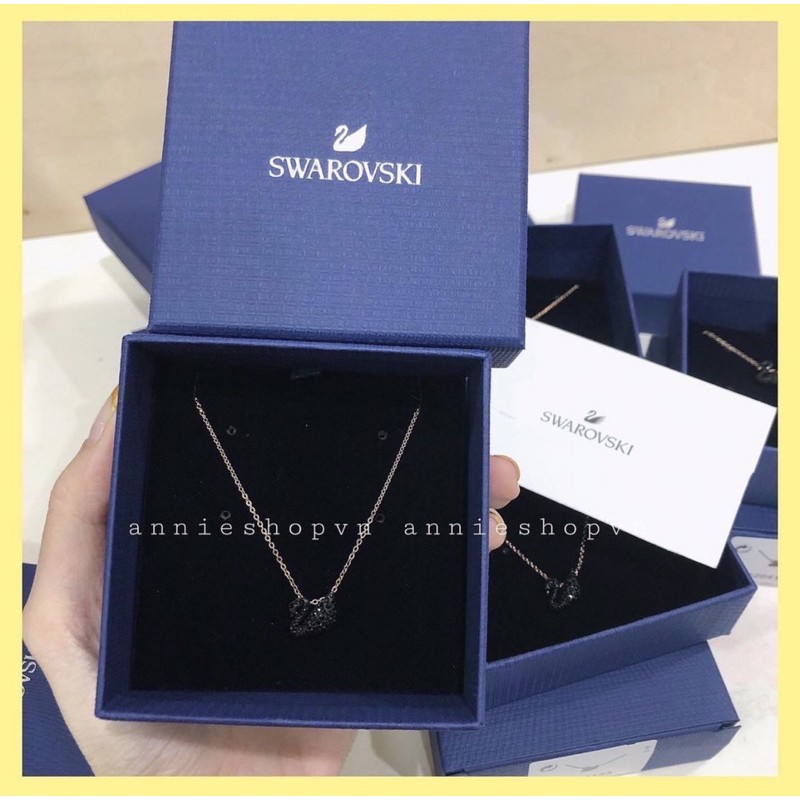 Dây chuyền thiên nga đen Swarovski