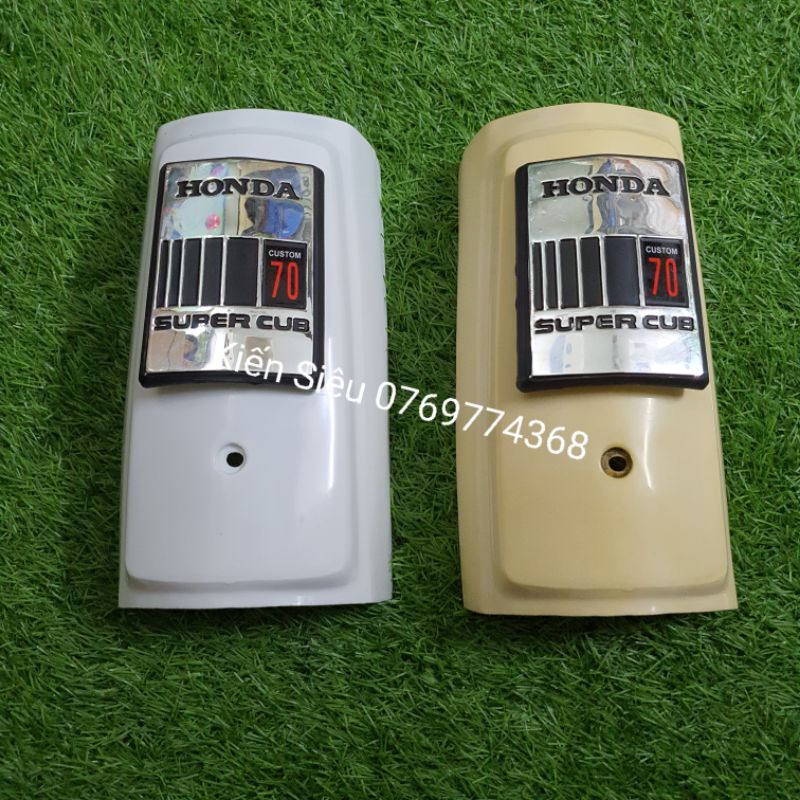 Bộ mặt nạ và logo cub 86 70cc