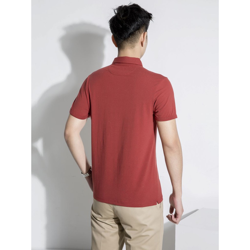 Áo polo nam ARISTINO họa tiết phẩy sợi, sắc màu trẻ trung, kết hợp cổ áo button down chỉn chu - APS015S8 | BigBuy360 - bigbuy360.vn