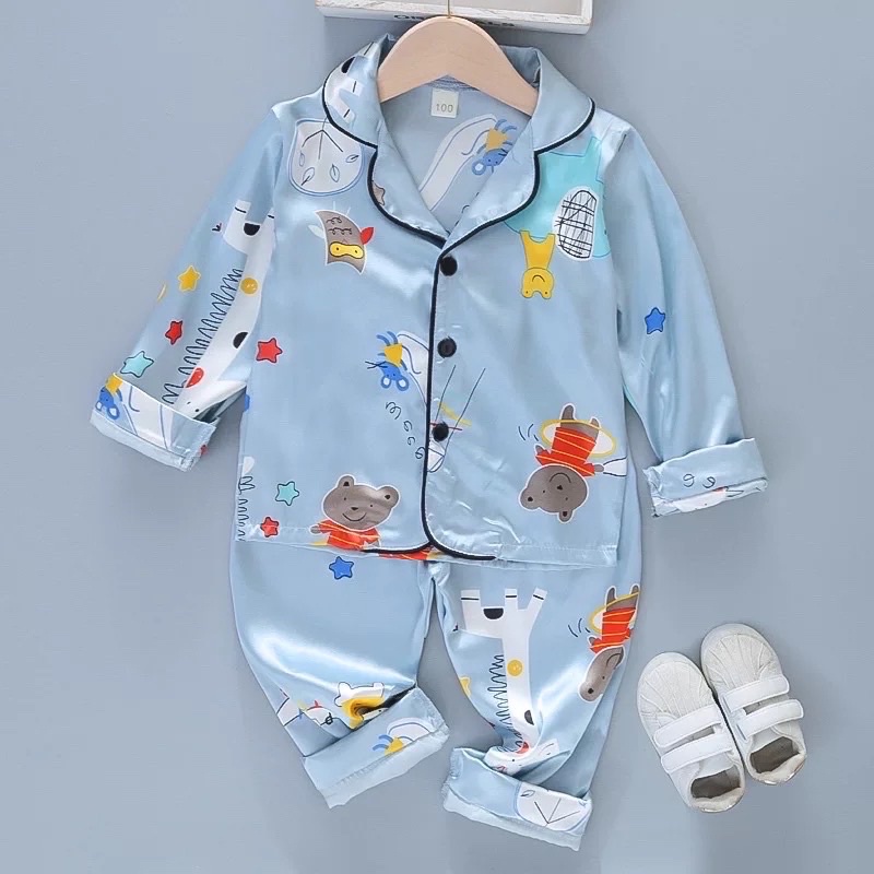 Pijama xanh