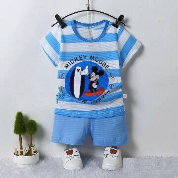 Đồ bộ hè cho bé trai bé gái, đồ bộ ngắn cotton thun lạnh mỏng mát nhiều kiểu dáng