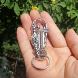Móc khóa inox đầu rồng