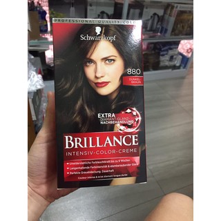 Thuốc Nhuộm Tóc Schwarzkopf  880 Màu Nâu Sậm