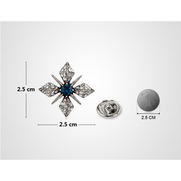 Ghim cài áo Vest Nam,Ghim Cài Áo Hình Thánh Giá Thời Trang Dành Cho Nam