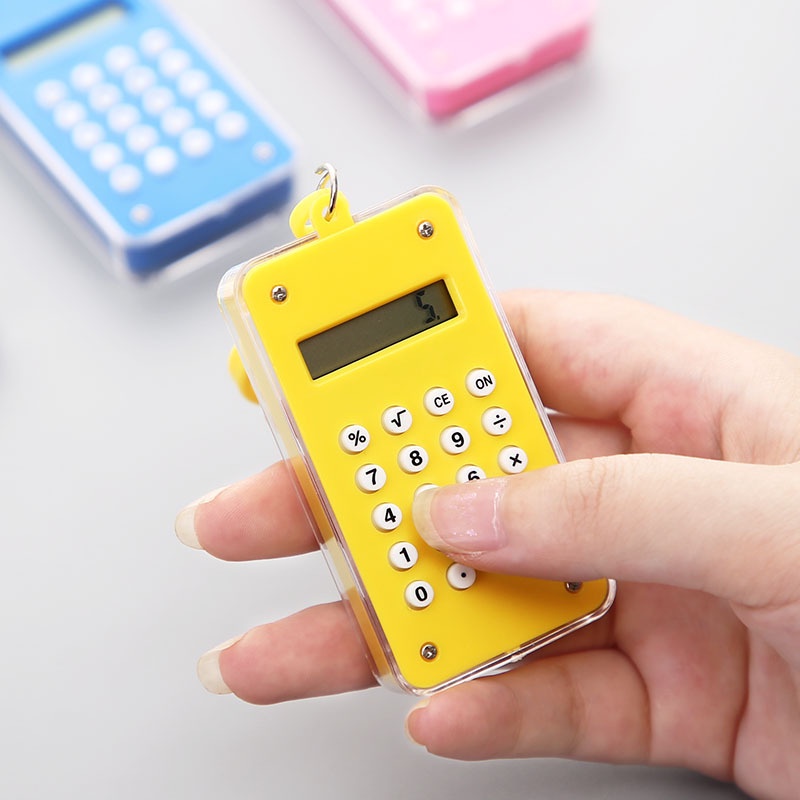 Máy tính móc khóa mini tiện dụng