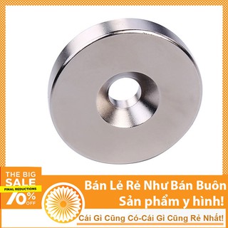 Nam Châm Đất Hiếm Tròn Có Lỗ