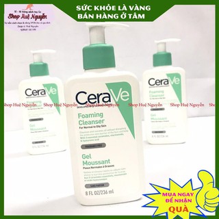Sữa rửa mặt Cerave dịu nhẹ 236ml Mới Nhất