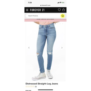 Quần jeans rách gối