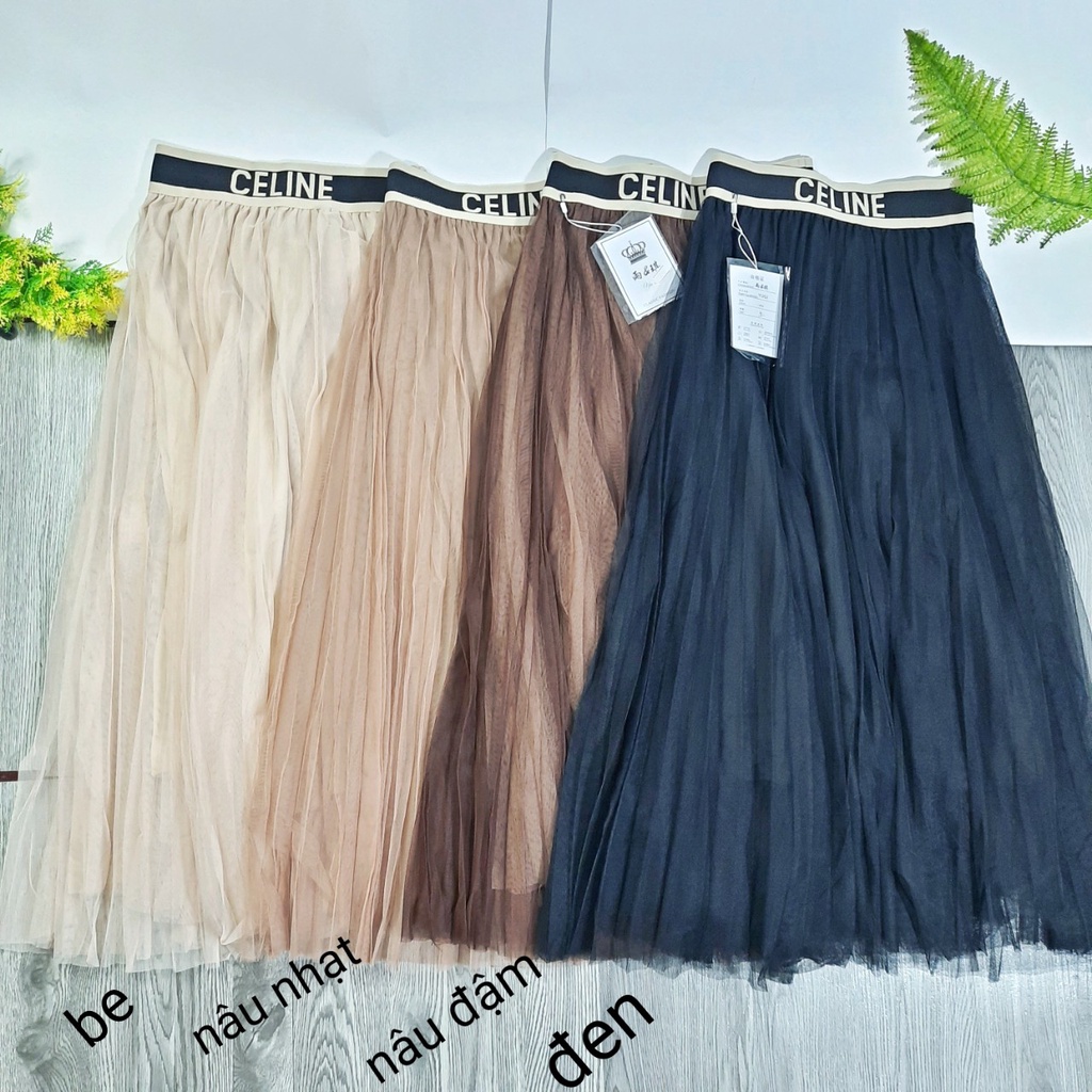 Chân Váy Công Chúa Ren Dài 78cm 3 Lớp Cạp Chun Chữ Loại 1 CV009 | BigBuy360 - bigbuy360.vn