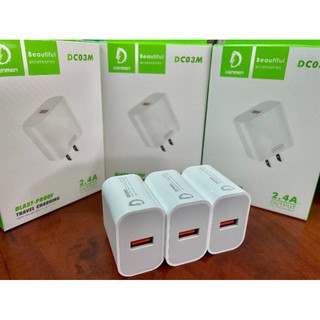 CÓC SẠC DENMEN DC03M 2.4A (chính hãng)