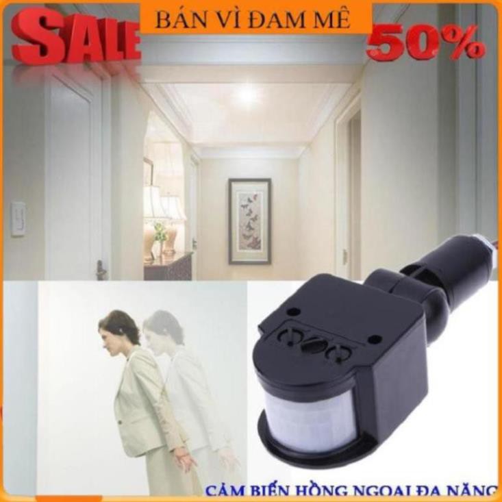 Sale Siêu sale - Hàng Chính hãng Cảm biến hồng ngoại ngoài trời chống trộm đa năng . .