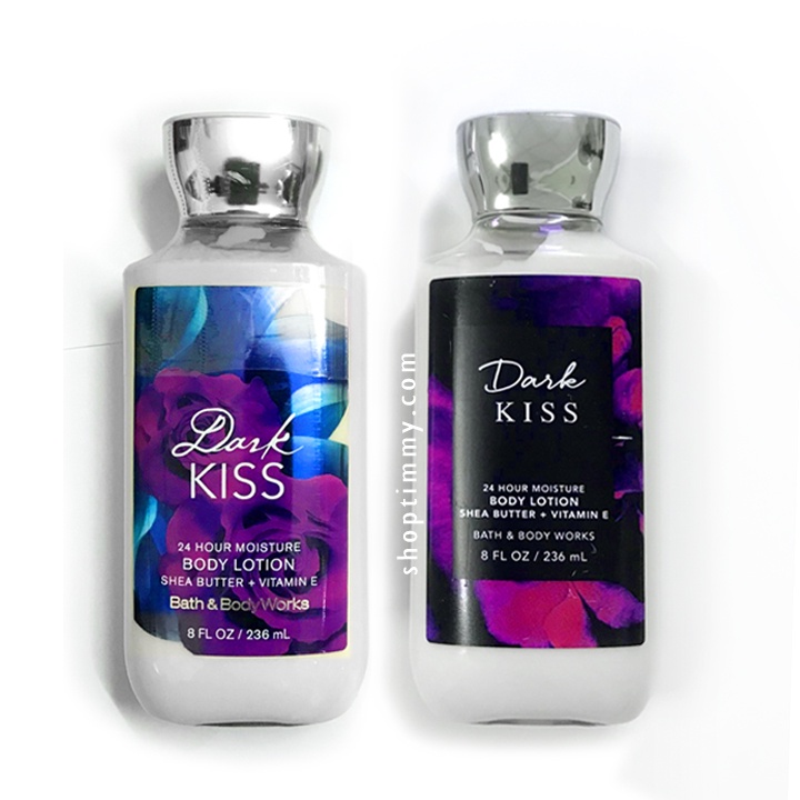 Sữa dưỡng thể giữ ẩm Dark Kiss lotion hương nồng nàn quyến rũ - Bath and Body Works 236ml - Chính hãng Mỹ