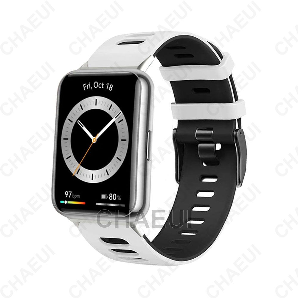 Dây Đeo Silicone Cho Đồng Hồ Thông Minh Huawei Watch Fit 2
