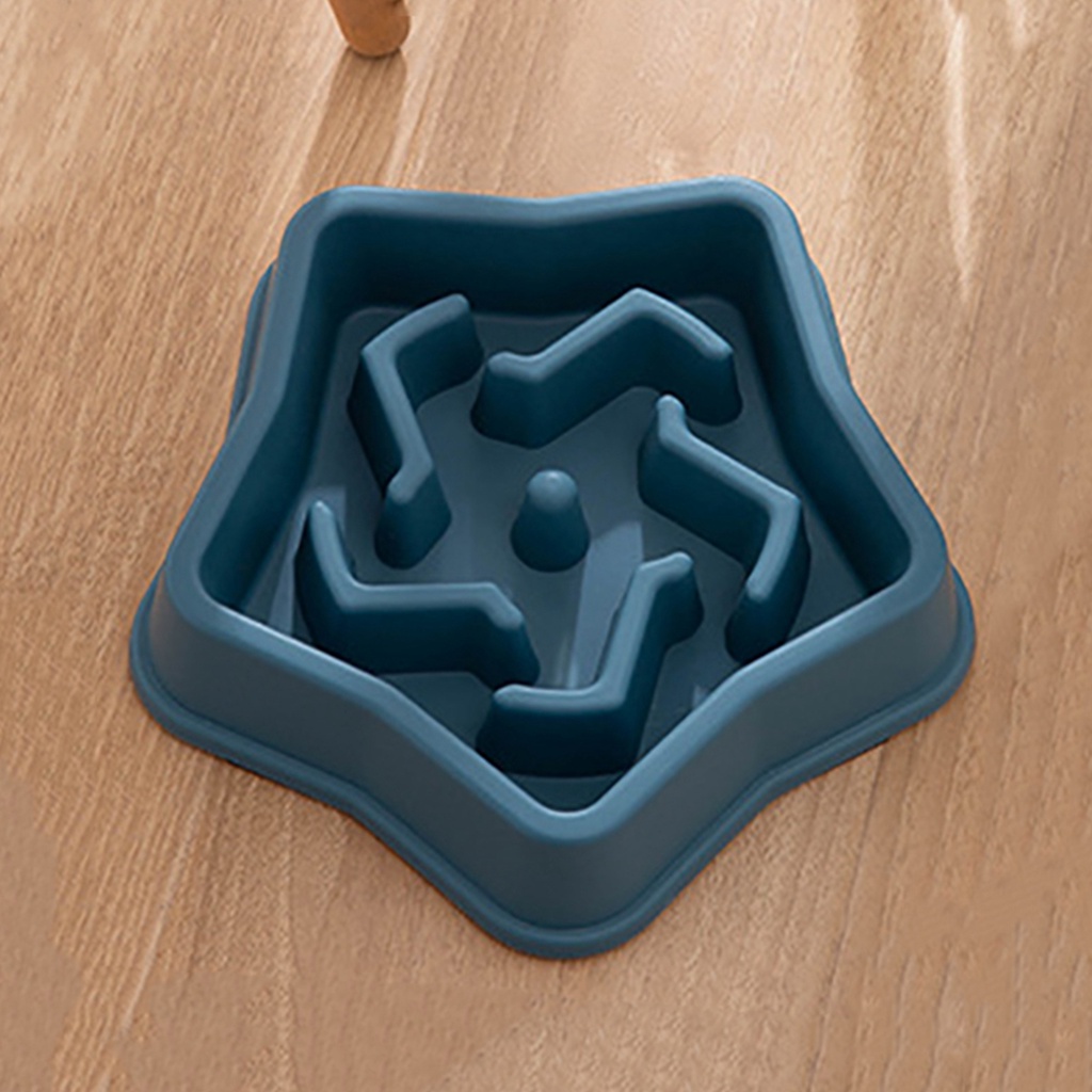 Bộ Tô Đựng Thức Ăn Chậm Chống Kẹt Tay Dành Cho Chó Mèo