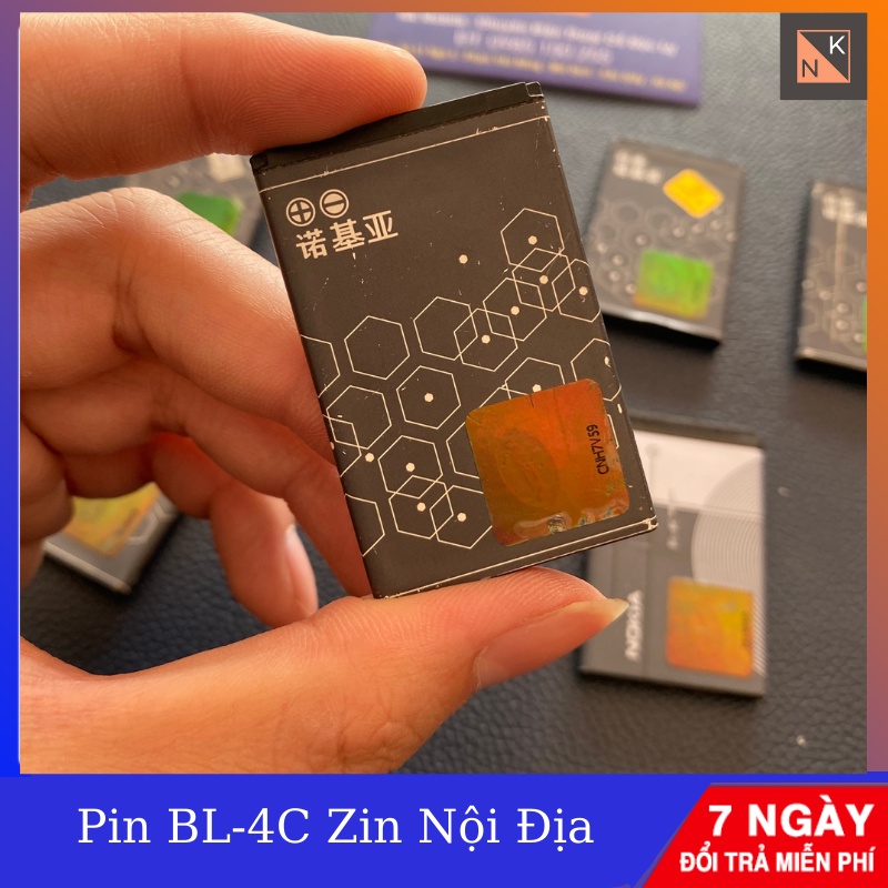 Pin BL-4C Zin Cũ nội địa cho 6300 / 1202 / X200 / 2690 / 3500 / 7270 / 6100 / 6125 / 2220