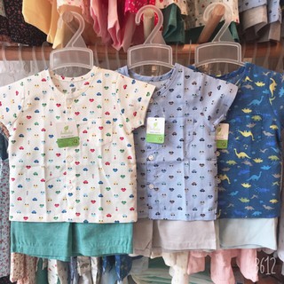[Chất Đẹp] Bộ Cộc Xô Cotton Cho Bé Trai Bé Gái 6 9 12 18 tháng 2 3 tuổi Polin Lullaby Set Ngắn Đi Chơi Thấm Hút Mồ Hôi