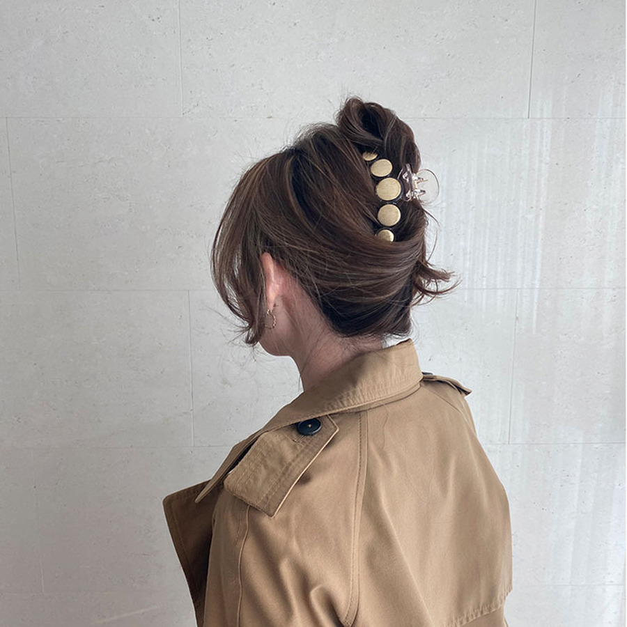 Kẹp Tóc Kim Loại Phong Cách Hàn Quốc Dành Cho Nữ