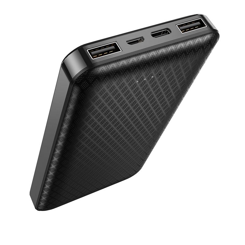 Pin Sạc Dự Phòng BJ3 Minimalist Borofone Dung Lượng 10000mAh - 2 Cổng USB 1 Cổng Type C Hàng Chính Hãng 1 Đổi 1