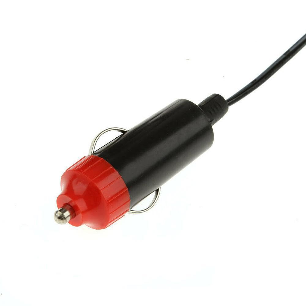 Quạt điều hòa không khí mini 12V 4 inch màu đen có cốc hút gắn bảng điều khiển xe hơi tiện dụng