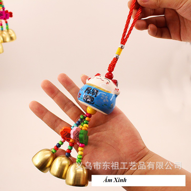 Chuông Gió Mèo Thần Tài