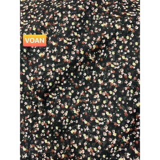 VẢI VOAN  HOA NHÍ - DÒNG VẢI THÔNG DỤNG - 1 MÉT X 1M5