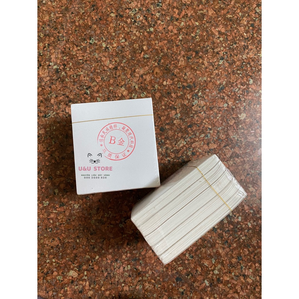 BỘ 500 LÁ VÀNG B GOLD ĐÀI LOAN  chuyên dùng trang trí, decor, slime