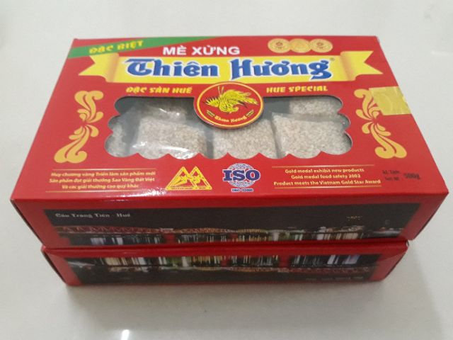 Mè Xửng dẻo HỘP THIÊN HƯƠNG 500gr